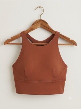 lululemon athletica Rust Red Sports Bra